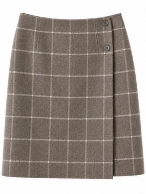 Vintage 90’s  Pendleton 100% Merino Wool Wrap Skirt Size 12